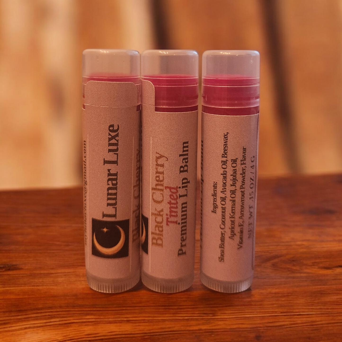 Black Cherry TINTED Lip Balm